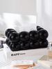 1 Piece of Light Luxury Style High Value Marshmallow Tissue Box Home Living Room Tissue Storage Box Restaurant Tissue Box
