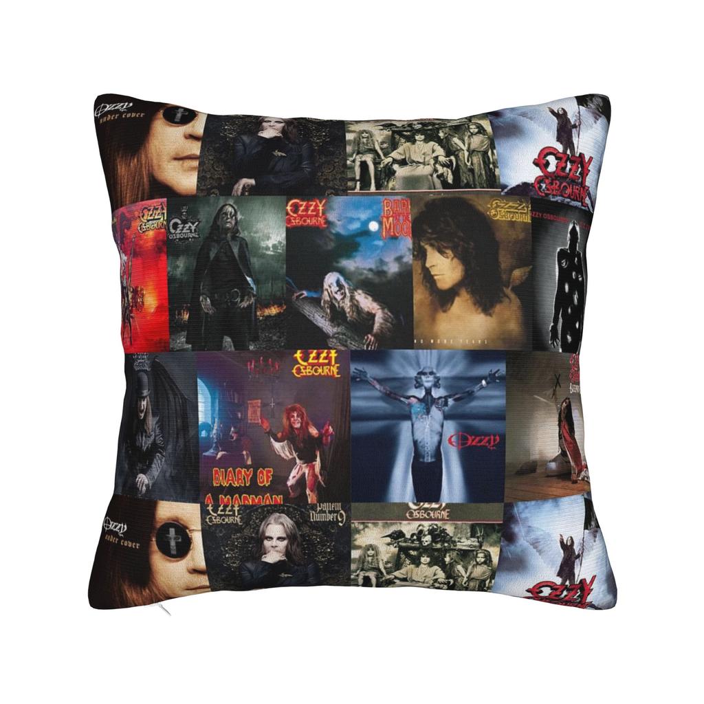 Warm Seat Ozzy Osbourne Decorations Pillowcases Accessories Pillow Covers Zippered Multiple Sizes