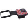 Tow Plug Tube Cap Protector Trailer Hitch Receiver Cover Plug Waterproof Trailer Hitch Cover 2 Inch Receiver Auto Square Plug