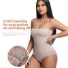 Odpinane ramiączka Bezszwowe modelujące body dla kobiet Bez ramiączek Kontrola brzucha i podnoszenie pośladków Obcisły cincher talii Plus size Body shaper