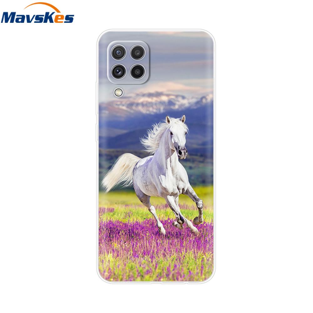 For Samsung Galaxy A12 Case Soft Silicone Cover Fashion Painted Soft Phone Fundas For Samsung Galaxy A12 Case A 12 Cover Bumper
