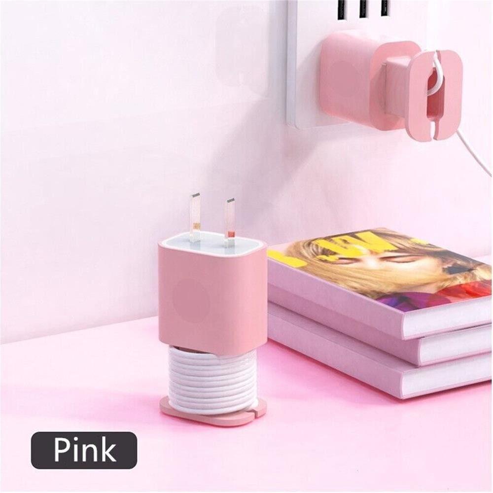 Durable Cable Storage 2 In 1 Silicone Silicone Protective Case for 18W/20W Charger Silicone Charger Protector for iPhone
