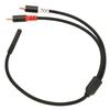 3.5mm To 2RCA Cable Female To Male Stereo Bidirectional Gold Plated Sound Y Splitter Cord for Phone