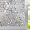 Bamboo Pattern Electrostatic Self-adhesive Glass  Film Reusable Translucent Privacy Protective