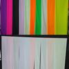 Iridescent Gradient Reflective Four-Way Stretch Fabric In Seven Colors