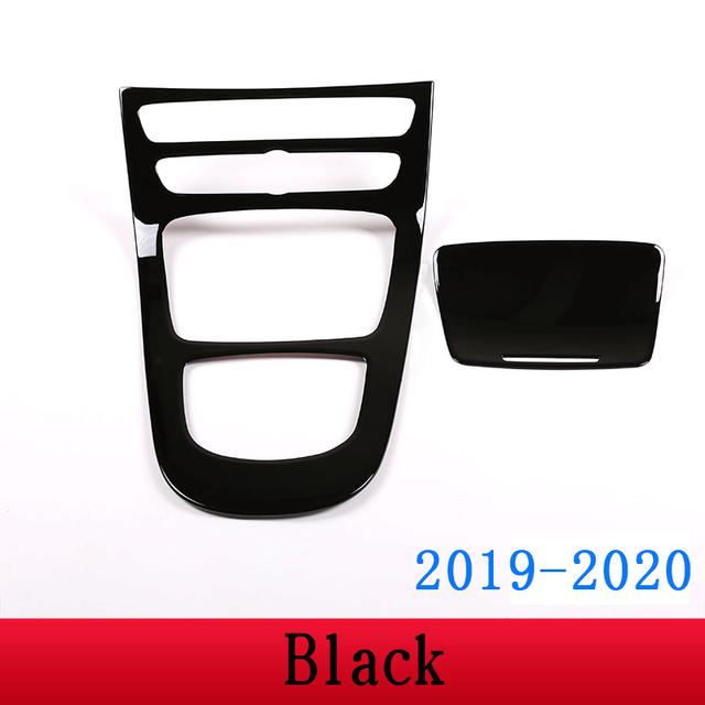 For 2016- Mercedes-Benz E-Class W213 ABS Car Center Console Decorative Panel Cover Sticker, Interior Decoration