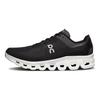 ON Cloudflow 4 Zwart Wit Heren Sneakers 3MD30100299