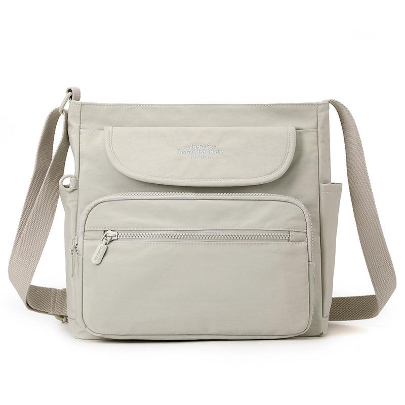 Stylish Crossbody Bag with Front Flap and Multiple Pockets for Everyday Use