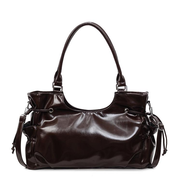 Borsa da Lavoro Semplice e Retrò Borsa a Mano con Grande Capacità Borsa a Spalla alla Moda e Casual