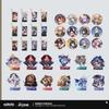 Sunsyea Honkai Star Rail Produit Officiel miHoYo Original Authentique Le Chemin de l'Harmonie Support Acrylique Badge Porte-clés Robin Dimanche