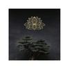 Glowing Lotus Mandala Metal Wall Art, Zen Decor for Home, Living Room, Bedroom, Indoor/Outdoor, Waterproof Rustproof
