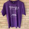 90s Evanston Ethnic Arts Festival Purple Single Stitch Graphic T-shirt XL *flaws