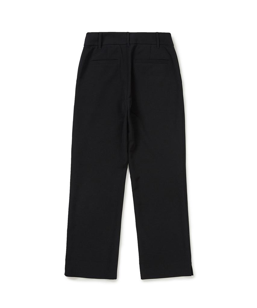 CLOVE [25Ss Clove] Easy Flared Pants (Black)