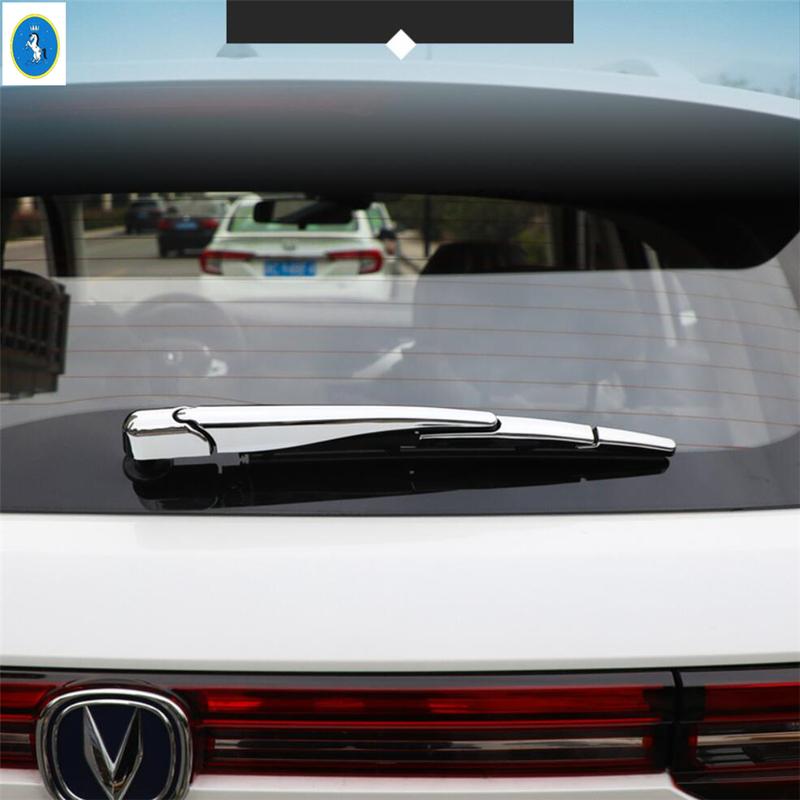 Accessories Car-styling Rearview Mirror Shell Rain Eyebrow / Rear Window Wiper Protector Cover Trim For Changan CS35 2018 -