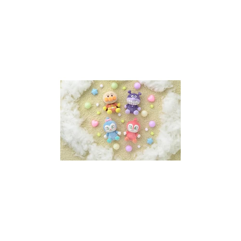 SEGA FAVE Soft Color Plush Toy Baikinman 30cm