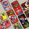 Magische Super M-Marios Cartoon Handyhülle Für IPhone 17 16 14 15 13 12 11 Pro Max Plus Silikon Weiche Hülle