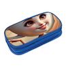 Italian Blue Multifunctional Double Layered Fabric 3D Cartoon Pencil Case for Boys/Girls Children's Best Gift