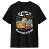 Unisex TShirts On My Way To Making Bad Decisions Funny Skeleton Beach Humorous Cotton Tee Shirt Short Sleeve  T Shirt Crewneck
