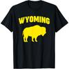 T-shirt Bison Wyoming