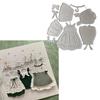 Dress Cutting Dies Clothes Metal Die Cuts Embossing Templates Molds Cuts Stencils for Scrapbooking Album Card Decoration