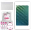 apgo Protective Skin Sticker for the Back Compatible with Motorola Moto Tab G70, Wrap Film, Foil, Vinyl - Pattern Carbon Chameleon CAKA1