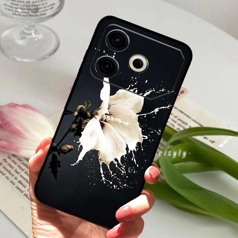Pour Tecno Pova 6 Neo Coque Anti-choc Souple TPU Silicone Housse de Téléphone Pour Tecno Pova 6 Neo Funda Pova6 Neo Capa Mignon Dessin Animé