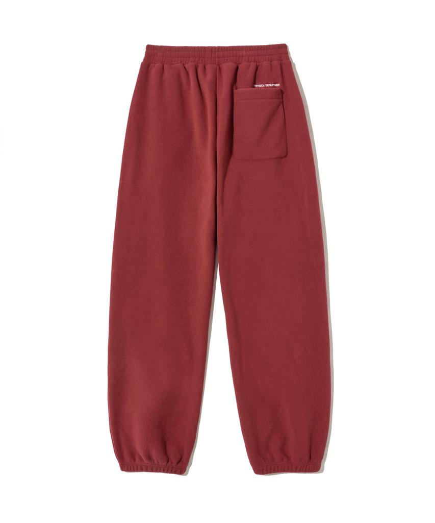 Beoteopeullaiseupocheuweeo Active Fleece Pants Burgundy