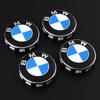 4Pcs 68MM Blue White 56MM Car Wheel Center Hub Cap Rim Cover Emblem Sticker For BMW E36 E46 E60 E90 E48 F10 F30 G20 F40 X5 X1 X3