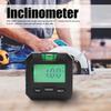 Digital Inclinometer Magnetic Electronic Protractor Angle Level Finder for Woodworking Auto Repair Measurement Tool (Black)