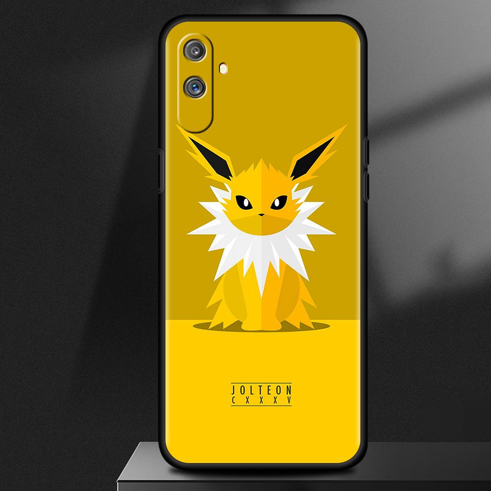 Fodral Case För Realme 8 C21 6 Pro C3 C21Y 7 5 C35 C11 C15 C12 C20 9i 8i XT GT Master Neo 2 TPU Telefonfodral Pocket Monster Capa