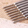 10Pcs 0.5mm Roller Ballpoint Pen Fluent Black/Blue Ink Refill Student Stationery Writtings