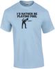 I'd Rather Be Playing Pool T-Shirt