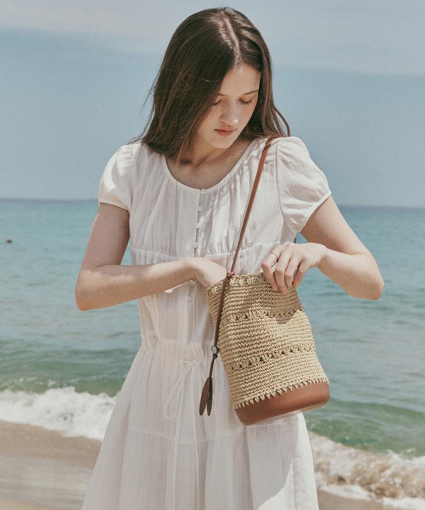 Ostkaka Corba Shoulder Beige