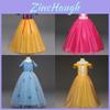 Elegant Princess's Dress For Girls Perfect For Cosplay And Halloween Parties