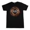 ALICE IN CHAINS - Circle Logo - T Shirt S,M,L,XL,2XL New Official Merchandise