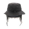 New Era Outdoor Abenteuer Hut Hundeohr Fell Schwarz M/L OD ADVLT DE WASSERABWEISEND FELL SCHWARZ