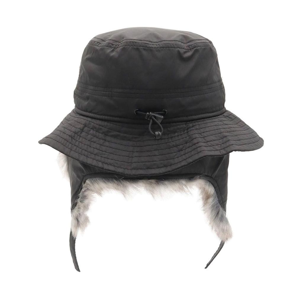 New Era Outdoor Abenteuer Hut Hundeohr Fell Schwarz M/L OD ADVLT DE WASSERABWEISEND FELL SCHWARZ