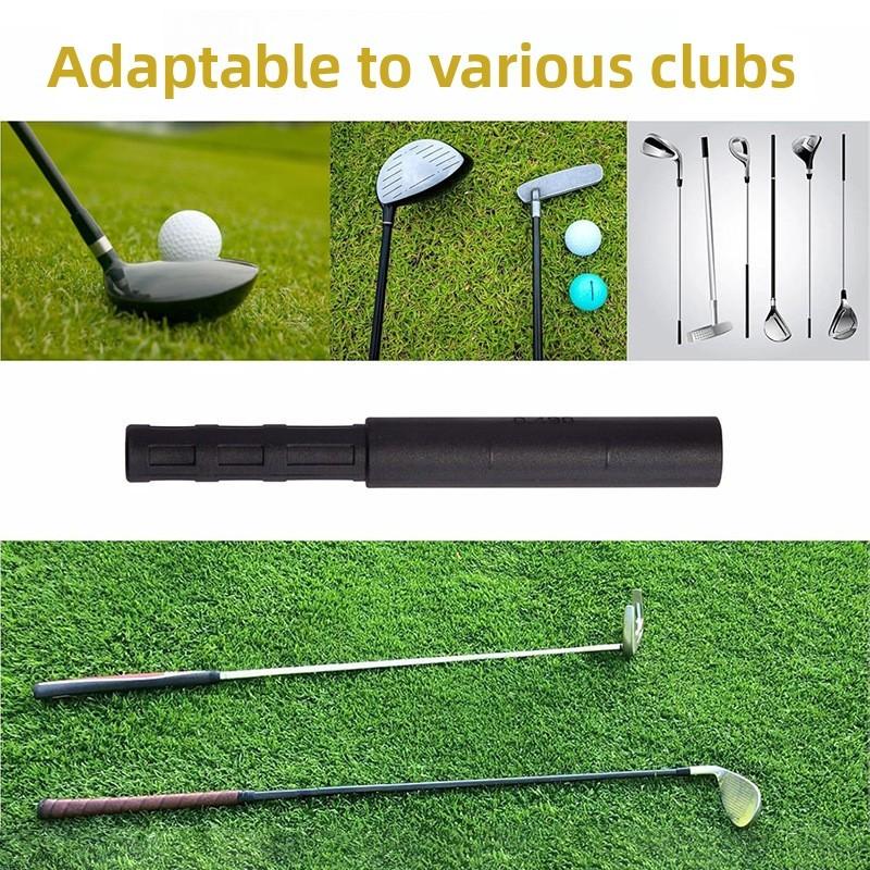 Extensión de Palo de Golf Eje de Carbono con Longitud Ajustable Para Práctica y Juego de Golfistas