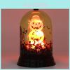 Fashionably Designed Halloween Christmas Pumpkin Witch Led Light Lamp For Holiday Celebrations