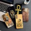 Soft Cover for OPPO A38 A18 A17 A40 A60 A80 A16 A78 A79 A54 A55 A57 4G 5G Coque Phone Case Egypt Nefertiti Anubis Ankh