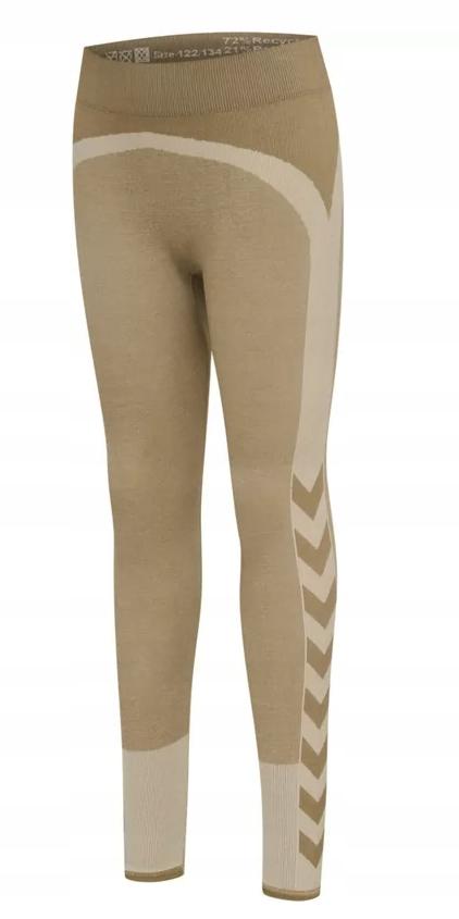 Hummel Beige Girls' Leggings 104/116 1A3G4_C*