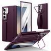 Case for Samsung Z Fold 4 8 Ultra 5 6 7 Cover with Grip Strength Band Camera Frame Bracket Screen Film Magnetic Hinge Protection