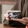 Dunhuang Portable Tea Set with Dry Tea Mat