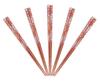 Chopsticks Set 5 Wood Natural Acrylic Resin Dishwasher Safe Made In Japan Home Guests
