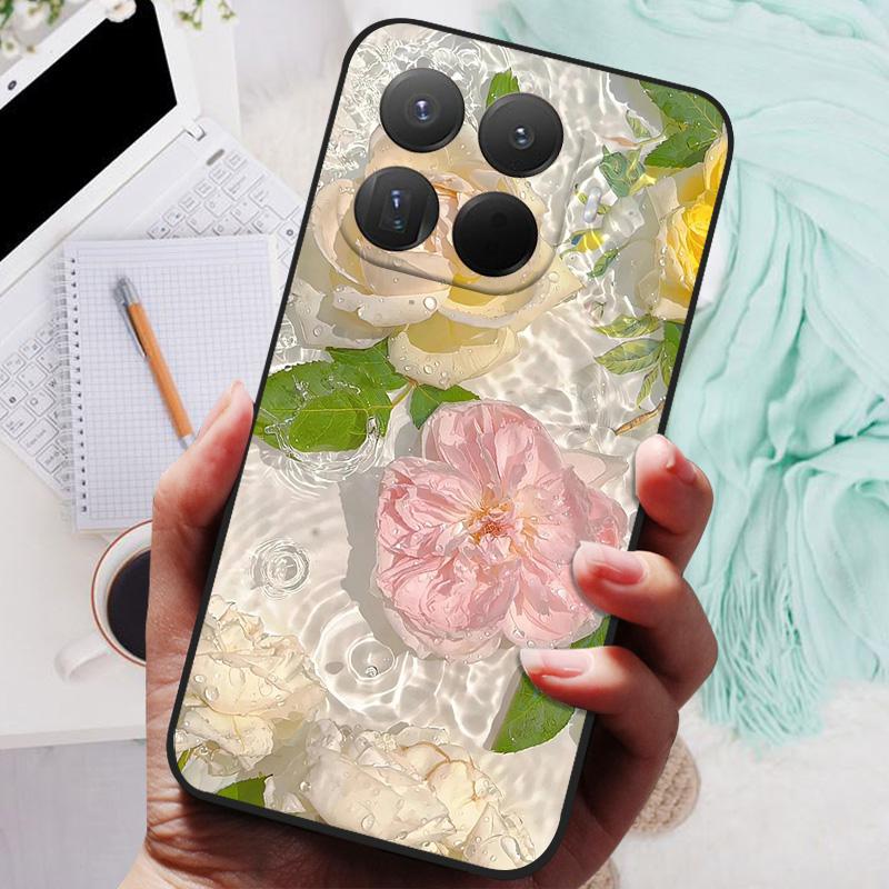 Xiaomi 15T Pro tok Oroszlán Farkas Szilikon Puha Hátlap Xiaomi Mi 15T Pro Telefon Tokhoz 15TPro Védő Ház Fundas Coque