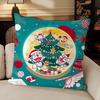Cartoon Cute Pillow Case Sofa Living Room Bedroom Headboard Backrest Cushion Square Cushion DDoraemons Nap Time