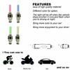 Bicycle Front Light - B - 2PCS - Waterproof LED - Flash Lights - Pink