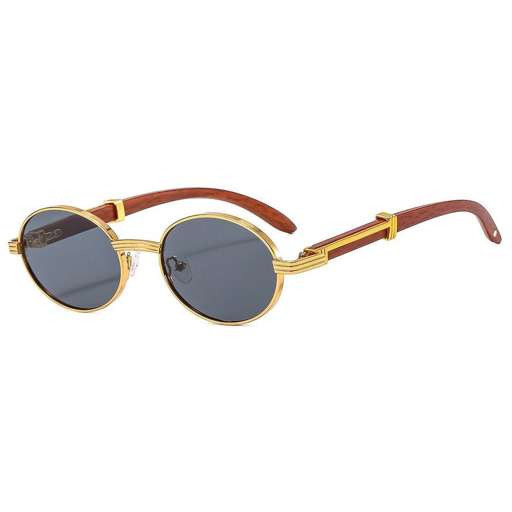 Luxury Oval Sun Glasses Small Frame Punk Sunglasses Fashion Y2k Eyewear for Women & Men
