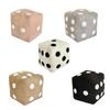 Plushes Dices Cushion with PP Cotton Filling for Home Office Chair Sofa Bed Decoration