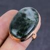 Natural Tree Agate Gemstone Handmade Copper Jewelry Ring Size 6.5 q1a59